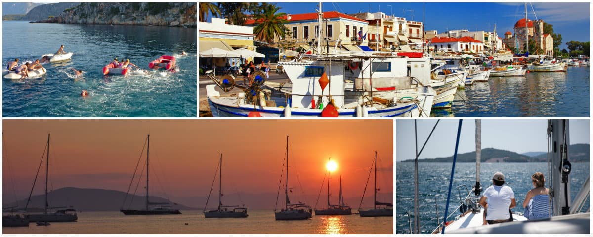 Athens 2 week sailing holiday itinerary