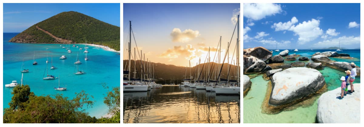 British Virgin Islands 1 week sailing holiday itinerary