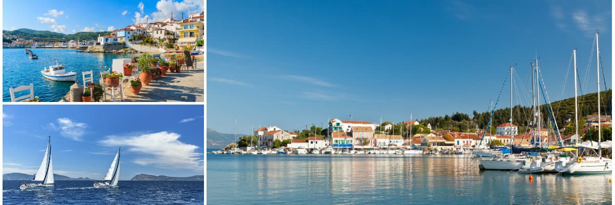 Ionian 2 week sailing holiday itinerary 