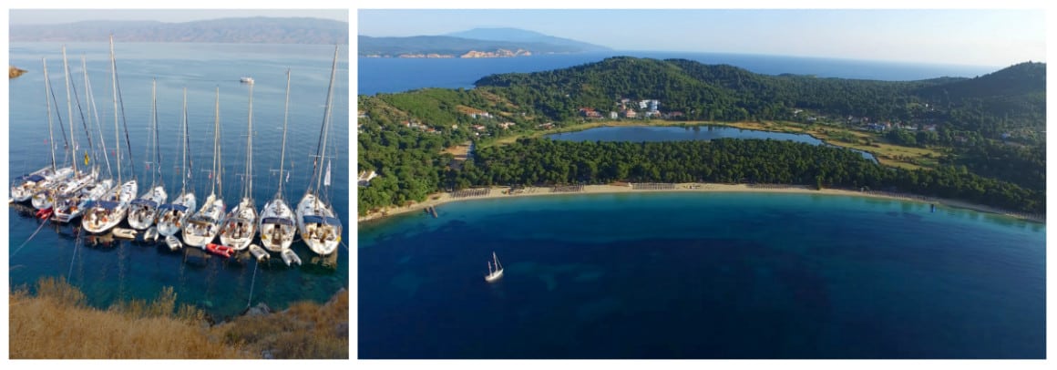 Pelion Route 1 week flotilla sailing holiday itinerary 