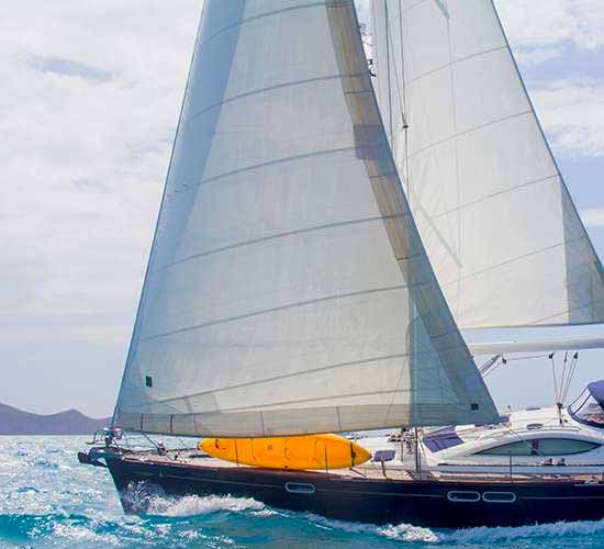 Sayang is a Jeanneau Sun Odyssey 54DS sailing yacht