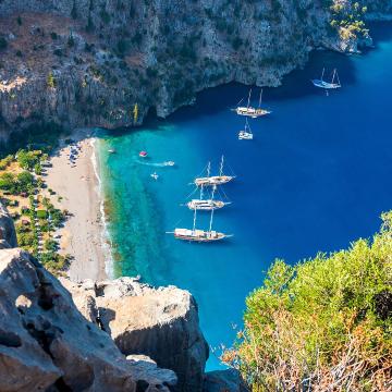 Fethiye Flotilla in Turkey - Cold Water Bay Route 2