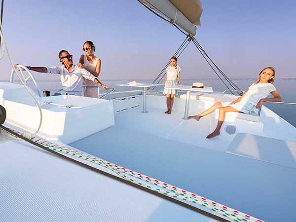 relaxing on a yacht Amalfi Coast