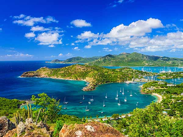 Shirley Heights, Antigua view.