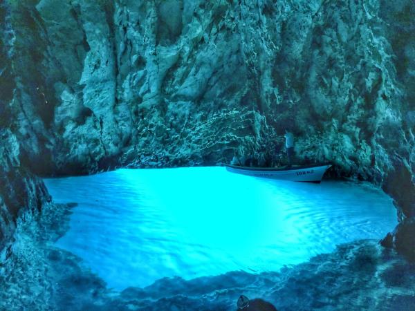 Blue Cave in Croatia