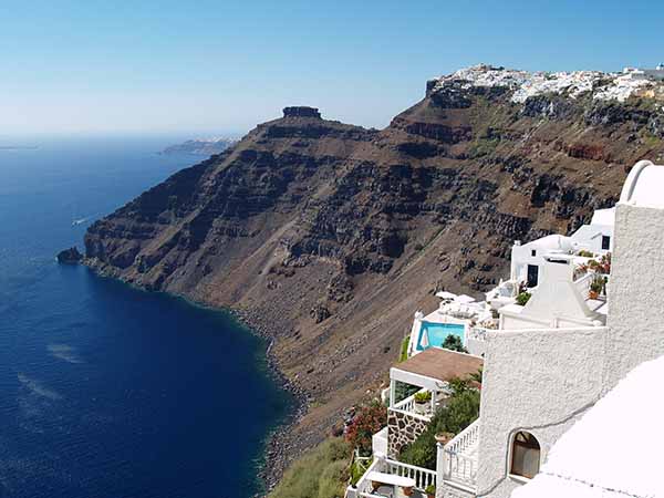 Santorini island