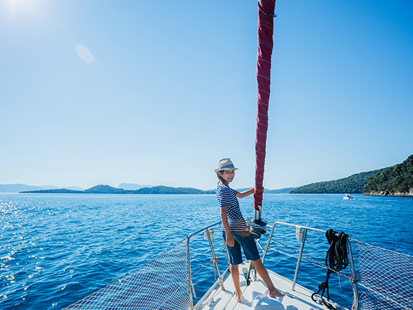 Sailing with children