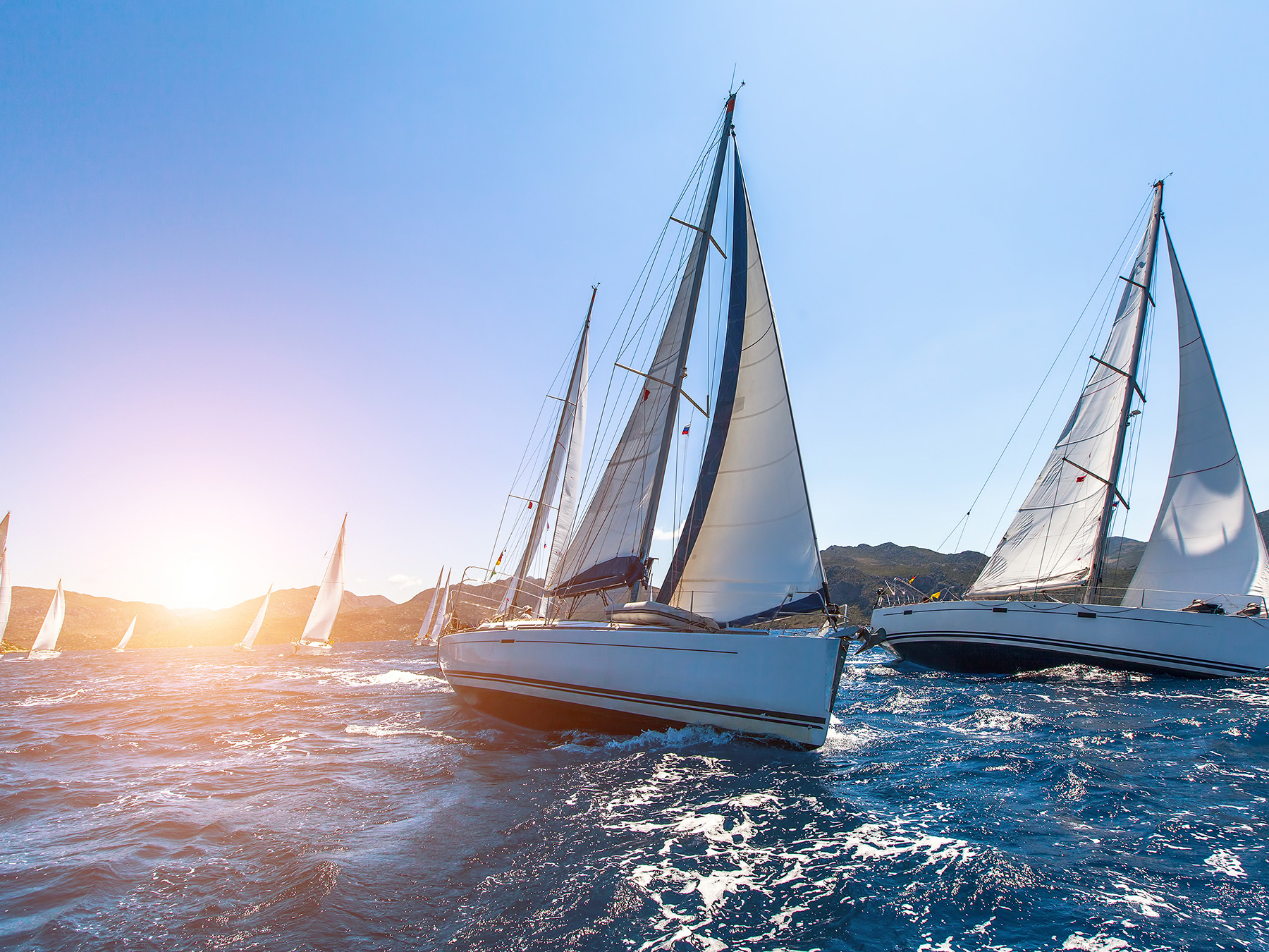 Learn to Sail on flotilla in Greece Nautilus Yachting