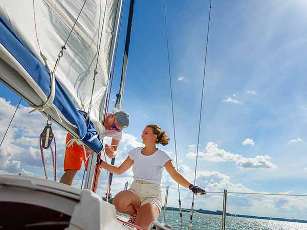 sailing tuition RYA learn to sail courses