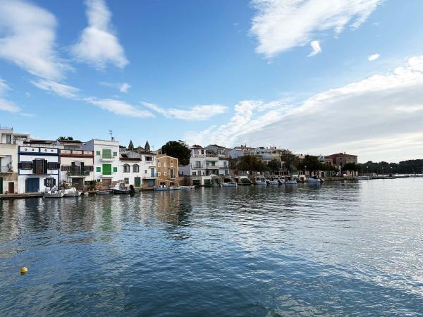 Mallorca Flotilla - Harbour with houses and small boats