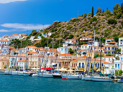 Poros, Greece Yacht charter Sailing holiday Peloponnese flotilla