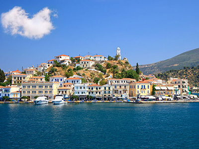 Poros Island, Greece Yacht charter Sailing holiday Peloponnese flotilla