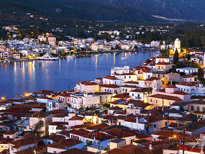 Poros Nightlife, Greece Yacht charter Sailing holiday Peloponnese flotilla