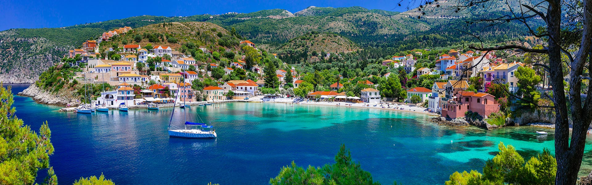 Greek sailing holiday yacht