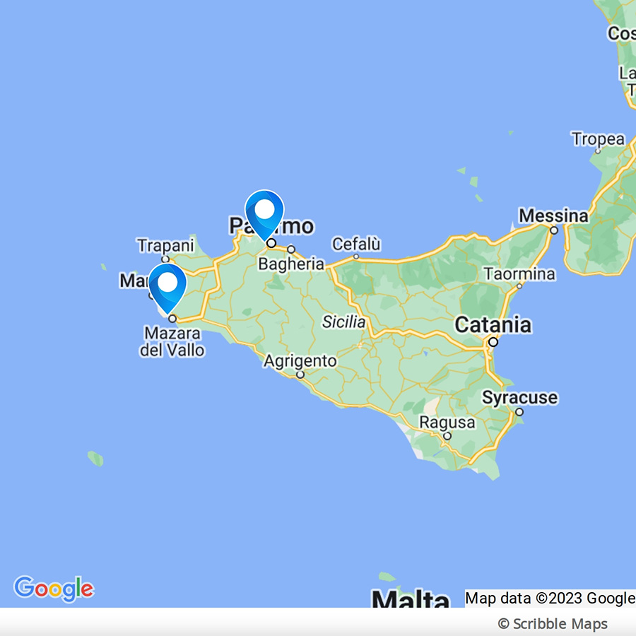 Sicily on a Map Unveiling the - Map Of Sicily@2x