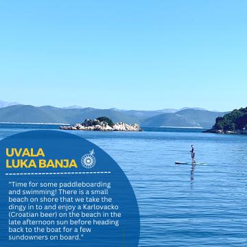 Uvala Luka Banja, Korcula