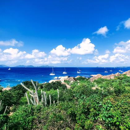 The Baths, Virgin Gorda - Sailing time approx. 1.5 hours