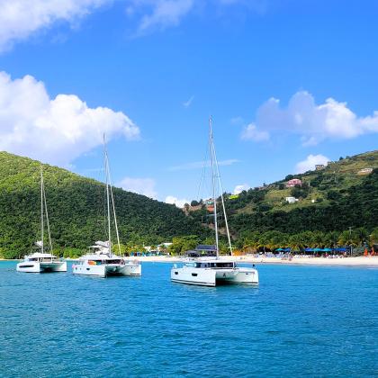 White Bay, Jost Van Dyke - approx. sailing time 1 hour