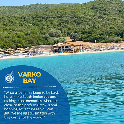 Varko Bay (5nm) to D-Marin Lefkas (9nm