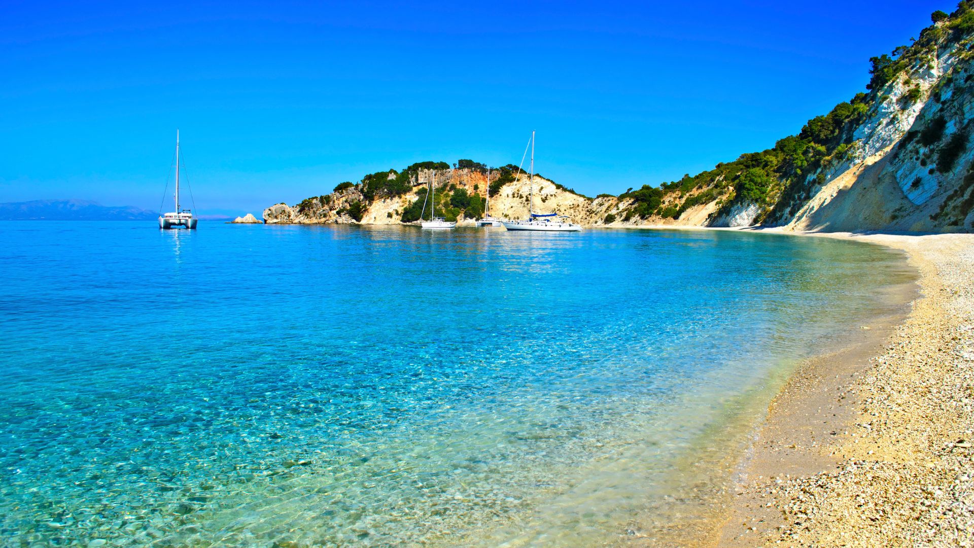 Gidaki beach, Ithaca Greece