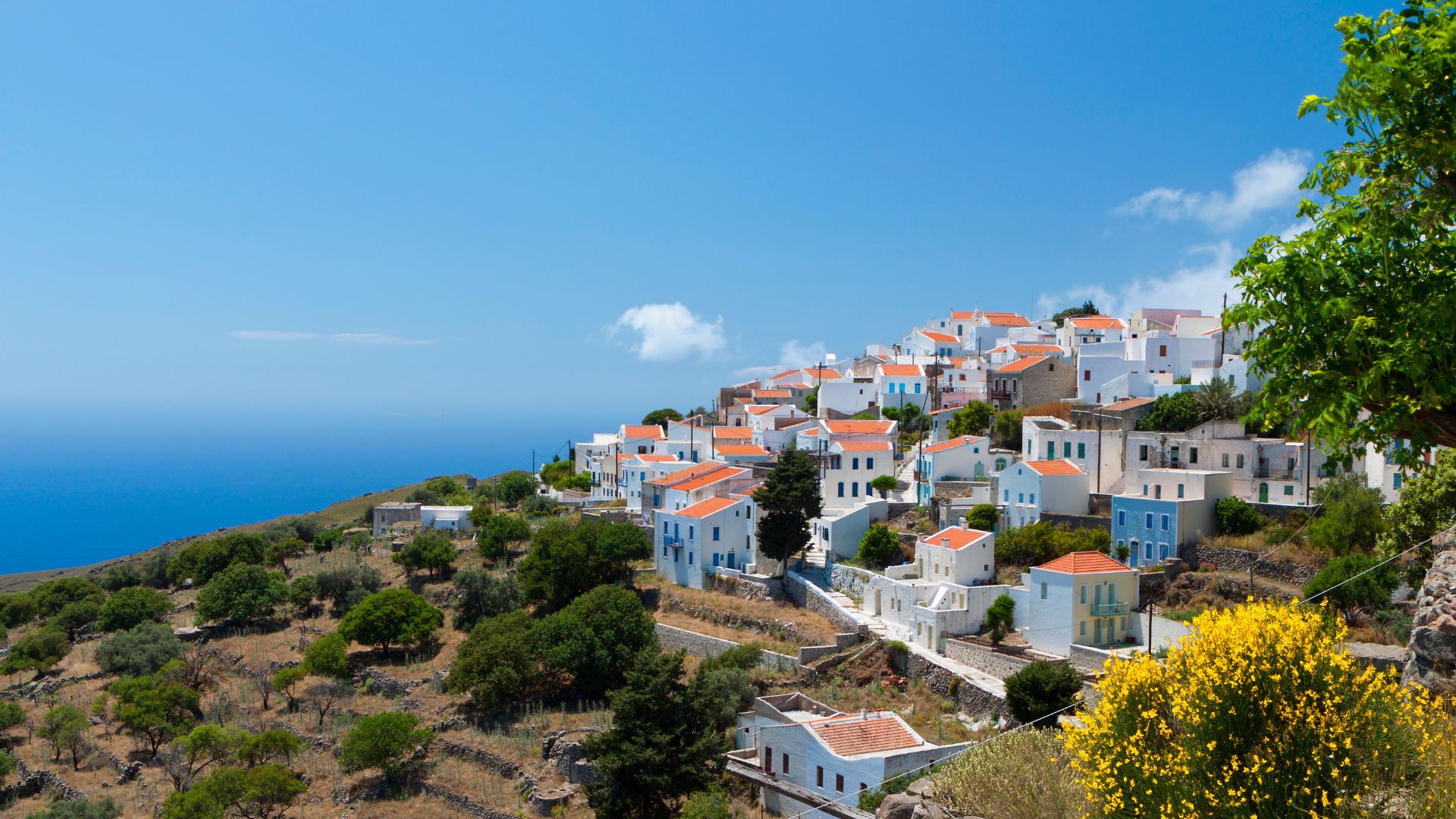 Nysiros island Greece