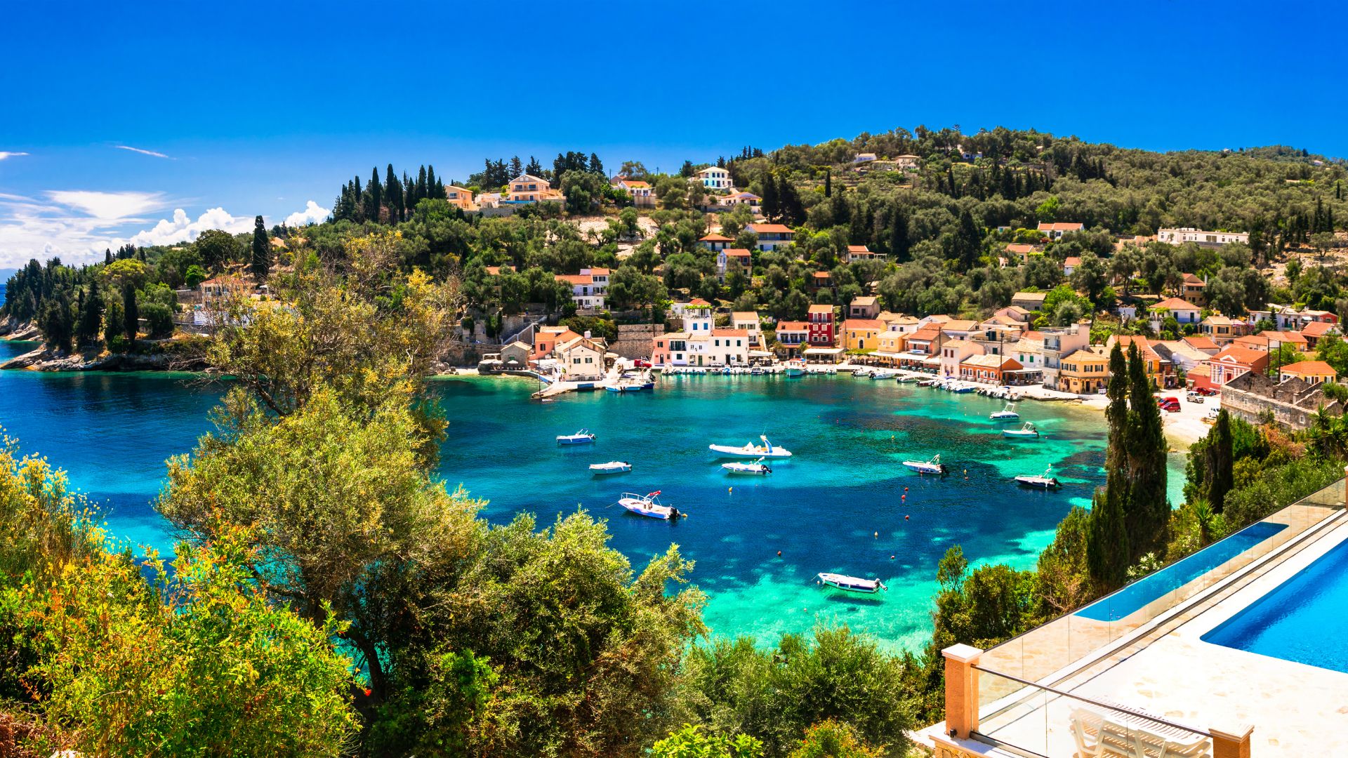 Paxos Ionian Islands near Corfu Greece